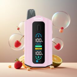 Bang Leader 50000 Puffs Norge Grossist Disposable Vape Bringebær Mojito Kirsebær Bringebær Lime - 36ml, 13400mAh, Type-C
