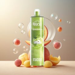 Bang Shisha 15000 Puffs Engangsvaper Frozen Eple Norge Grossist – 23ml, Type-C, 600mAh, 0-5% Nikotin