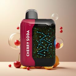 Bang Starry 25000 Puffs Engangs Vape Kirsebær Brus Norge Grossist – 28ml, 800 mAh, Type-C, 0-5% Nikotin, 1.0 Ohm Mesh Coil
