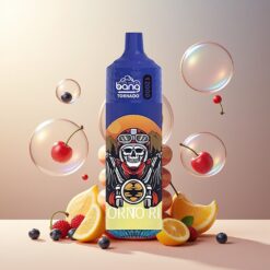 Bang Tornado 12000 Puffs Norge Grossist – Blåbær/Kirsebær/Tranebær – 23ml / 650mAh – 0%,2%,3%,5% Nikotin