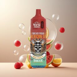 Bang Tornado 12000 Puffs Norge Grossist Disposable Vape Bringebær Vannmelon (23ml, 650 mAh, 0%/2%/3%/5%)