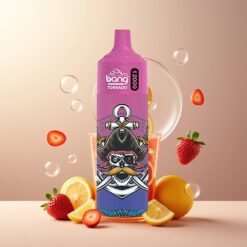 Bang Tornado 12000 Puffs Norge Grossist Engangs Vape Jordbærjuice – 23ml, 650 mAh, 0/2/3/5% Nikotin
