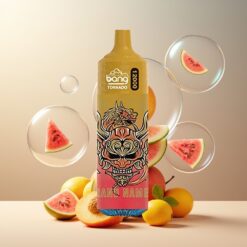 Bang Tornado 12000 Puffs Norge Grossist – Fersken Mango Vannmelon (23ml, 650 mAh, 0-5% Nikotin)