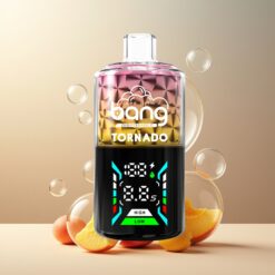 Bang Tornado 40000 Puffs Engangs Vape Mango Peach Norge Grossist – Nikotin 0%/2%/3%/5%, 850mAh, 40ml