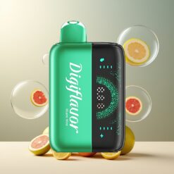 Digiflavor BRK 20000 Puffs Engangs Vape Miami Mynte Norge Grossist – 5% Nikotin, 12ml, 200mAh