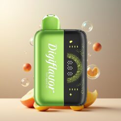 Digiflavor BRK Norge Grossist 20.000 Puffs Engangsvaper Sur Epleis 5% Nikotin 12ml 200mAh