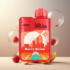Digiflavor Geekbar LUSH Norge grossist 20000 Puffs 5% Nikotin Bærsmak USB-C Ladning 820mAh Batteri