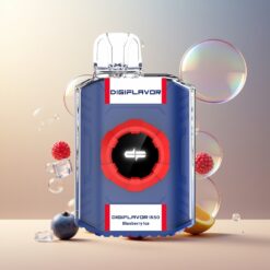Digiflavor INSO 700 Puffs Norge Grossist Disposable Vape Blåbær Is (2% Nikotin, Dual-Mesh Coils)