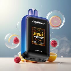 Digiflavor SKY 25K Puffs Norge Grossist Disposable Vape Blåbringebær Is med 16 mL E-væske, 800 mAh, Type-C, Justerbar Luftstrøm