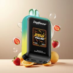Digiflavor SKY 25K Puffs Norge Grossist Disposable Vape Jordbær Vannmelon Kokosnøtt – 16mL, 5% Nikotin, 800mAh, USB-C