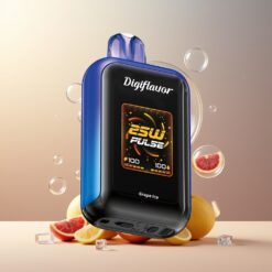 Digiflavor SKY 25K Puffs Norge Grossist Engangs Vape Drupeis med 16mL, 800mAh, USB-C & Smart Skjerm