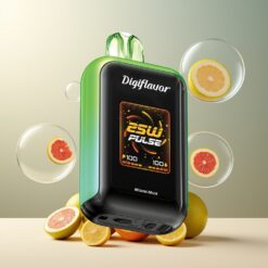 Digiflavor SKY 25K Puffs Norge Grossist Engangs Vape Miami Mynte – 16.0 mL, 800 mAh, USB-C, 5% Nikotin, Justerbar Luftstrøm