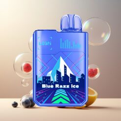 Digiflavor x Geekbar LUSH 20000 Puffs Disposable Vape Blåbær Norge grossist med 5% Nikotin, USB-C, LED-skjerm