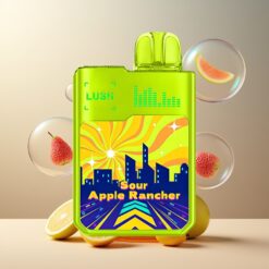 Digiflavor x Geekbar LUSH Norge grossist 20000 Puffs 5% Nikotin Sur Eple USB-C Ladning