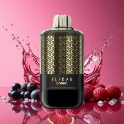 ELF BAR COMBO 25000 Puffs Engangsdamp Norge Grossist – Solbære Bringebær & Drue – 22ml, 700mAh, Type-C, 5% Nikotin