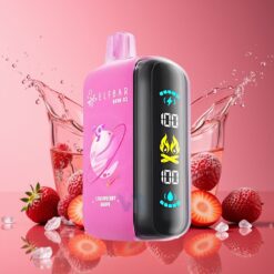 ELF BAR RAYA D3 25000 Puffs Norge grossist Disposable Vape Jordbær Drue 23ml 5% Nikotin 850mAh Type-C