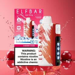 Elf Bar Ice King 40000 Puffs Norge Grossist Disposable Vape Kirsebær Smelt 20ml 5% Nikotin 850mAh LCD