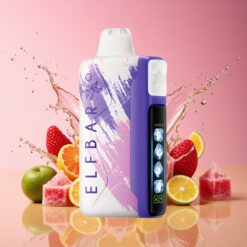 Elf Bar Ice King 40000 Puffs Norge Grossist Oppladbar E-Damp Sur Gummy 20ml 5% Nikotin