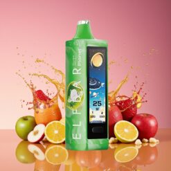 Elf Bar Planet 25000 Puff Norge Grossist Disposable Vape Dobbel Eple – 5% Nikotin, 18ml, 800mAh