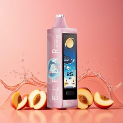Elf Bar Planet 25000 Puffs Norge Grossist Disposable Vape Fersken (5% Nikotin, 18ml, 800mAh)