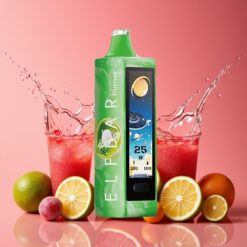 Elf Bar Planet 25000 Puffs Norge Grossist Disposable Vape Kirsebær Lime 50mg 18ml 800mAh