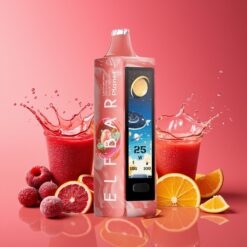 Elf Bar Planet 25000 Puffs Norge Grossist Engelbringebær Appelsin Baja Splash 18ml 800mAh