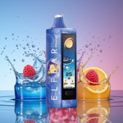 Elf Bar Planet 25000 Puffs Norge grossist Blå Bringebær Is 18ml 800mAh Mesh