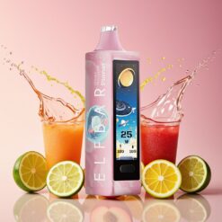 Elf Bar Planet Norge Grossist 25000 Puffs Engangsvaper Dobbel Fersken Lime: 5% Nikotin, 18ml, 800mAh