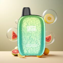 FLUM Pebble 6000 Norge Grossist Eple-Watermelon 10ml 5% 500mAh Mesh Type-C