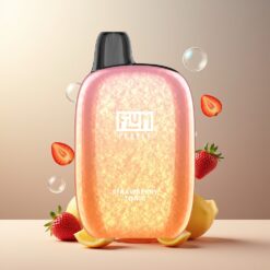 FLUM Pebble 6000 Norge Grossist – Jordbærtone (10ml, 5%, 500mAh, Mesh Coil, Type-C)