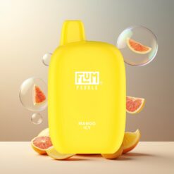 FLUM Pebble 6000 Norge Grossist – Mango Is (10ml, 5%, 500mAh, Mesh Coil, Type-C)