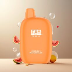 FLUM Pebble 6000 Puffs Engangs Vape Saftig Vannmelon Norge Grossist – 10ml/5%, 500mAh, Mesh Coil, Type-C