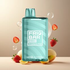 FRIOBAR DB7000 Engangs Vape Jordbær Kiwi Norge Grossist 16mL 7000 puff 50mg/mL USB-C