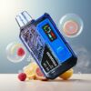FRIOBAR DS 12K Engangs Vape Blå Bringebær Is Norge Grossist – 10mL, 50mg/mL, 12000 puff, 650mAh, USB-C, 1.2ohm