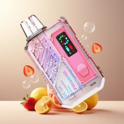 FRIOBAR DS 12K Norge Grossist Engangs Vape Jordbærmilkshake 10mL 50mg 12000 puff 650mAh USB-C 1.2ohm