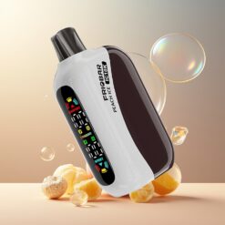 FRIOBAR IC18K 18000 Engangs Vape Fersken Is Norge Grossist – 18mL, 18000 puff, 50/20mg/mL, 1000mAh, USB-C, 49*27*89.5mm