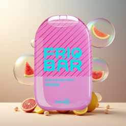 FRIOBAR OX8000 Engangs Vape Tropisk Regnbueblast 16mL 8000 puff 50mg Norge grossist