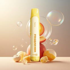 FRIOBAR SF600 Engangs Vape Fersken Is 2mL 600 puff 20mg/mL Norge grossist