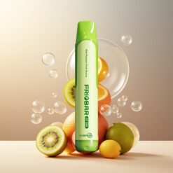 FRIOBAR SF600 Norge grossist Engangs Vape Kiwi Pasjonsfrukt Guava 2mL/600 puff/20mg/mL/600mAh