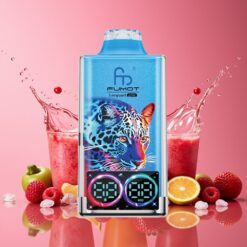 Fumot Leopard 40K Puffs Norge Grossist – Blandede Bær (0%/2%/3%/5% Nikotin, 700mAh, Type-C)