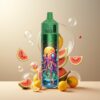 Fumot RandM Tornado 30000 Puffs Norge Grossist - 30ML/600mAh, 2%/5% Nikotin, Vannmelon Cantaloupe