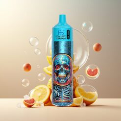 Fumot RandM Tornado 30.000 Puffs Norge Grossist - 30mL, 2%/5%, 1.0 Ohm mesh, 600mAh, LED, Ananas Is