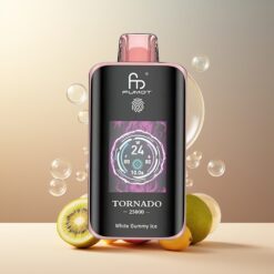 Fumot Tornado 25000 Puffs Norge Grossist – Kiwi Pasjonsfrukt Guava – 20ml, 700mAh, Type-C