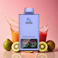 Fumot Tornado 35K Norge Grossist Disposable Vape Kiwi Pasjonsfrukt Guava – Dual Mesh Coil, 15ml E-juice, 35000 Puffs