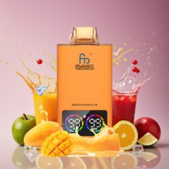 Fumot Tornado 35K Norge Grossist Disposable Vape Mexico Mango Is – Dual Mesh, RGB, 15ml, 700mAh, USB-C