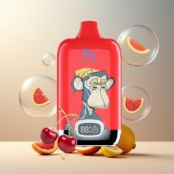 Fumot Tornado Digital Box 12000 Puffs Norge grossist - 20ml E-Liquid, 550mAh, Type-C, Iskrem Smak