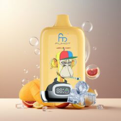 Fumot Tornado Digital Box 12000 Puffs Norge grossist med 20ml E-Liquid, 550mAh batteri og Type-C lading - Drueis
