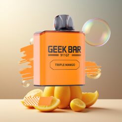 GEEK BAR 911 GT 16000 Puffs Disposable Vape Triple Mango (5% Nikotin, 800mAh, Type C-lading, Norge grossist)