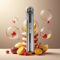 GEEK BAR Elite 1000 Puffs Engangs Vape Svart Kirsebær Norge Grossist – 650mAh, Mesh Coil, 20 mg/ml