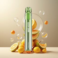 GEEK BAR Elite 1000 Puffs Engangsdamper Crazy Melon Norge grossist – 650mAh, Mesh Coil, 20 mg/ml